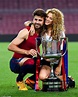 Barca star Pique silences rumours of split with Shakira | Daily Mail Online