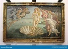 Nacimiento De Venus, Sandro Botticelli De Pintura Fotografía editorial ...