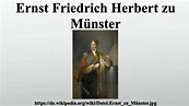 Ernst Friedrich Herbert zu Münster - YouTube