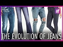 The Evolution Of Jeans - A Brief History - YouTube