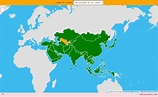 Mapa para jugar. ¿Cómo se llama? Países de Asia - Mapas Interactivos de ...