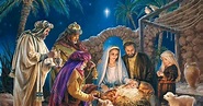 O nascimento do menino Jesus - Já é notícia