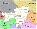 Map of Vienna Austria and surrounding area - Map of Vienna and ...