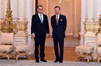 Grand Duke Receives Prime Ministers of Finnland and Sweden