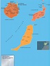 Mapa Municipios Las Palmas Gran Canaria | Vector World Maps