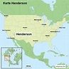 StepMap - Karte Henderson - Landkarte für USA