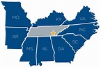 Map Of Tennessee And Border States – Get Latest Map Update