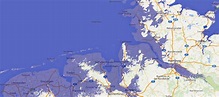 Meeresspiegelanstieg Ostsee Karte