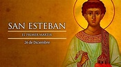 Santoral de hoy 26 de diciembre: San Esteban