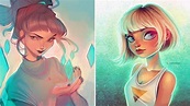 LOS 10 MEJORES ILUSTRADORES DIGITALES - Lidia Barrena