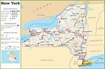 map of new york