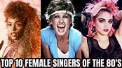 Top 10 Iconic Female Singers Of The 80s The 80s Ruled | Images and ...