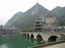 china | Zhenyuan County, Guizhou - Wikipedia Rickety Bridge, Guizhou ...