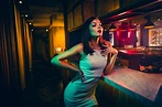 Girl In Bar Wallpaper,HD Girls Wallpapers,4k Wallpapers,Images ...