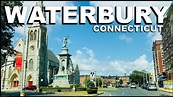 WATERBURY Connecticut Downtown Driving Tour - YouTube