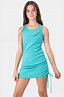 Penelope Ruched Top – Adika | Ribbed mini dress, Girls fashion clothes ...