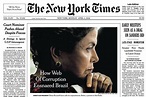 Capa do New York Times destaca a crise políticano Brasil - Época ...