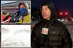 Mark Woodley Goes Viral For Bomb Cyclone Blizzard Report - US Today News
