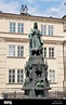 The statue of Karolo Quarto in Prague Stock Photo - Alamy