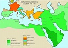 Más que Ciencias Sociales: 2º ESO Mapa de la expansión del Islam