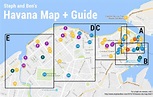 Map: What to eat and see in Havana, Cuba | Steph and Ben's Travels
