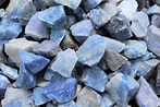 Rough Natural Blue Quartz Stones: Choose Ounces or lb Bulk Wholesale ...