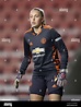 Manchester United goalkeeper Emily Ramsey during the Continental Tyres ...