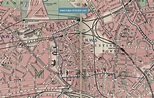 Map of Hampstead, London