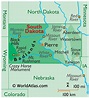 Mapas de Dakota del Sur - Atlas del Mundo