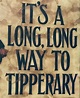 Vintage It’s a Long Long Way to Tipperary WW1 Poster - The Irish Pub ...
