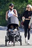 scarlett johansson takes her baby boy cosmo for a hike with friends to ...