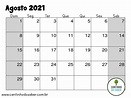 calendario de agosto 2021 - Atividades para a Educação Infantil ...
