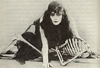 Theda Bara with skeleton - Silent Movies Photo (16626144) - Fanpop