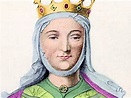 Leonor de Aquitania, esposa de Luis VII de Francia y esposa de Enrique ...