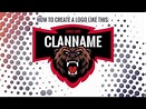 Gaming Clan Logo erstellen mit dem Gaming Logo Maker - YouTube