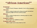 African-American History ~ Introductory Lecture