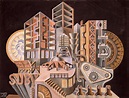 FB / Futurisme | 1930_Fortunato Depero_The_New_Babel_Scenario_plastico ...