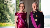 Voici les nouvelles photos officielles du roi Philippe et de la reine ...