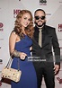 Musician Yandel with wife Edneris Espada Figueroa attend the HBO ...