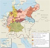 Map of Prussia 1763-1871 : r/europe