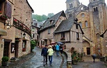 Pueblo medieval de Conques en Aveyron al sur de Francia - Guías Viajar