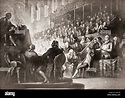 Der Prozess gegen Louis XVI an den Nationalkonvent 1792 Stockfoto, Bild ...