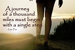 Every Journey Starts with One Step | Inspirational Quotes | Timer