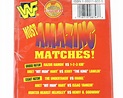 WWF MOST AMAZING MATCHES MATCHES VHS TAPE – stashpages