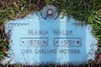 Maria Walek (1876-1951) - Find a Grave Memorial