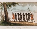 A Chain of Slaves travelling from the Interior. - Encyclopedia Virginia