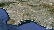 Los Angeles: Google Earth Fly-By/Zoom-In - YouTube