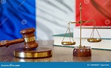 Justice for France Laws in French Court Stock Photo - Image of ...
