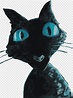 Coraline Cat M Animation, Underwater illustration, mammal, cat Like ...