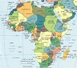 Political map of Africa and the Middle East (Courtesy of www.learnnc ...